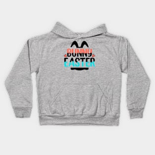 Bunny Easter Happy Easter Day Kids Hoodie